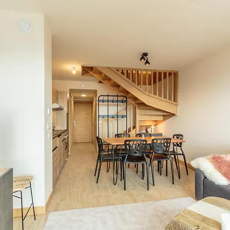 Luxurious Duplex For 4-7p With Large Terrace And Pool In Ski-in Ski-out 5 Star At Les Arcs Apartment *
