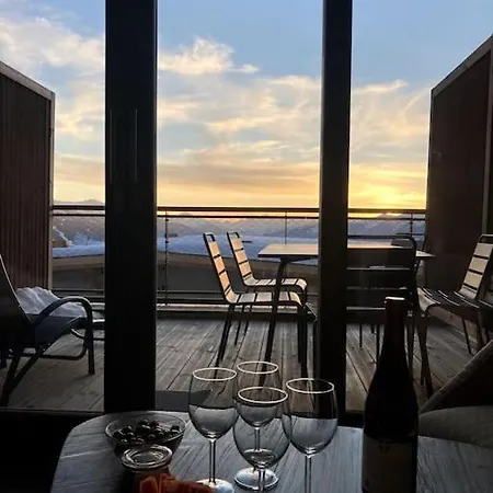 Luxurious Duplex For 4-7p With Large Terrace And Pool In Ski-in Ski-out 5* Building Apartment *