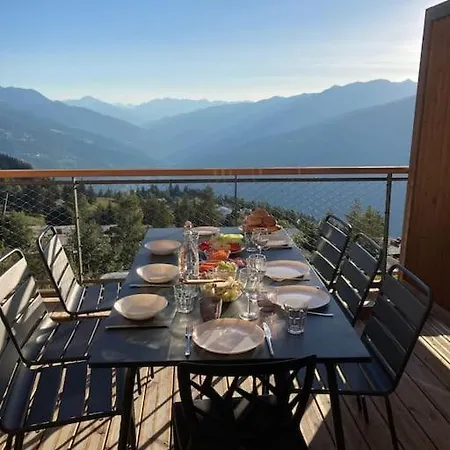 Luxurious Duplex For 4-7p With Large Terrace And Pool In Ski-in Ski-out 5* Building Apartment