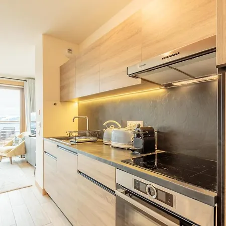 Apartment Luxurious Duplex For 4-7p With Large Terrace And Pool In Ski-in Ski-out 5* Building *